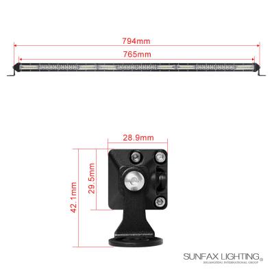 China High Power 234W Off Road Car Light Bar Aluminum Alloy Spot Flood DC 10V-30V Diecast Aluminum Housing Led Combo 12 Months Off Road 12 50000 Hours for sale