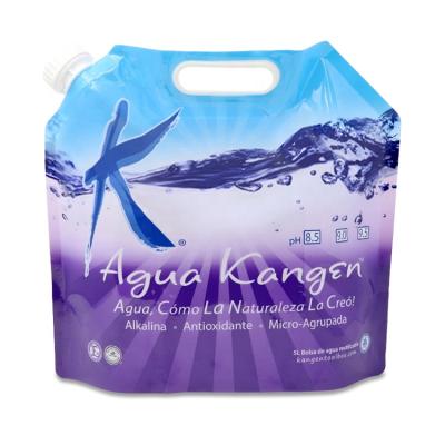 China Recyclable Customized Hydrogen Water Pouch Alkalin Water Pouch for sale