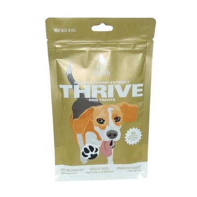 China Natural Organic Cat Food Bag Plastic Pet Dog Food Pouch Flat Bottom Dog Food Packaging Bag for sale