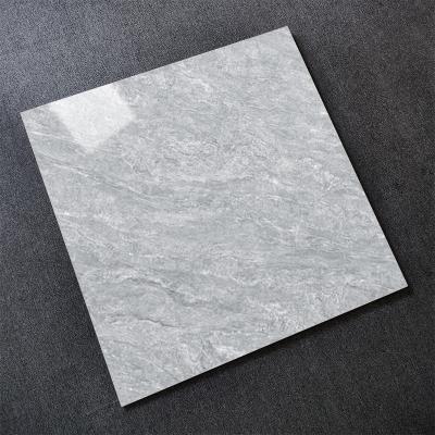 China Modern grey marble look polished porcelain tiles 1000x1000 ceramic tiles porcelain 800x800 for floor for sale