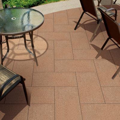 China Anti-pollution 2022 New Paving Stone  red floor tile  Rough Surface Tiles 300x600 for garden antislip full body for sale