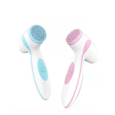 China For commercial & Home use electric multifunctional brush massage pore facial cleansing remover, waterproof silicone USB rechargeable homeuse for sale