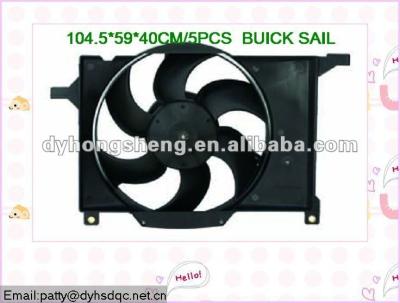 China PP Auto Electronic Fan For BUICK Sail for sale