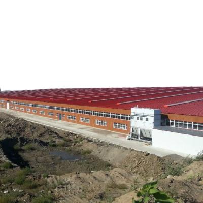 China Industrial High Quality Factory Workshop Metal Building Prefab Steel Structure Warehouse for sale