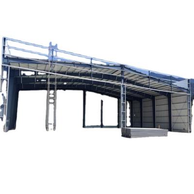 China Industrial Low Cost Prefab Steel Structure Commercial Prefab Metal Factory Warehouse Prefab Building for sale