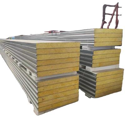 China Traditional/Industrial/Minimalist/Suppliers European hot sale high quality fireproof composite sandwich panel wall factory rock wool board for sale