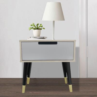 China ModernSales Nightstand Wooden Bedside Table Factory Direct Side Table With Drawer for sale