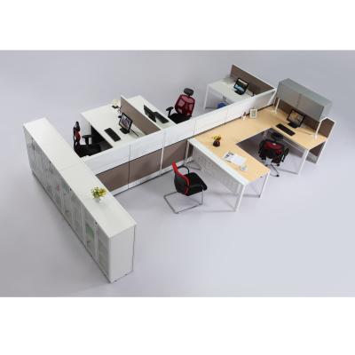 China Environmental Customizable Cubicle Office Workstation Office Partition Workstation for sale