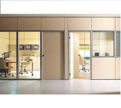 China OEM Room Glass Partition High Function Modern Aluminum Glass Partition for sale