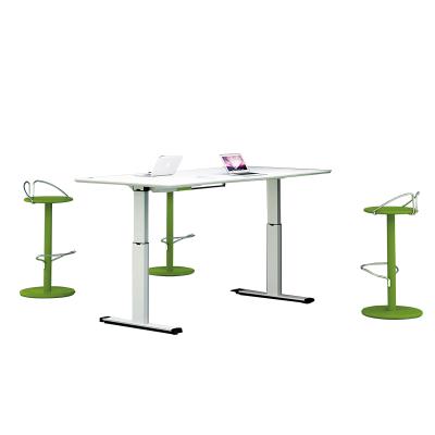 China Sit Stand Office Tables Electric Modern Height Adjustable Computer Desk Motor Desk (Height) for sale