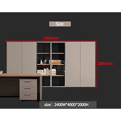 China Customizable High End Custom File Cabinet Office Furniture Wooden Desk Height Storage Cabinet for sale