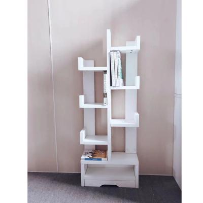 China latest modern modern wooden bookcase for living room for sale