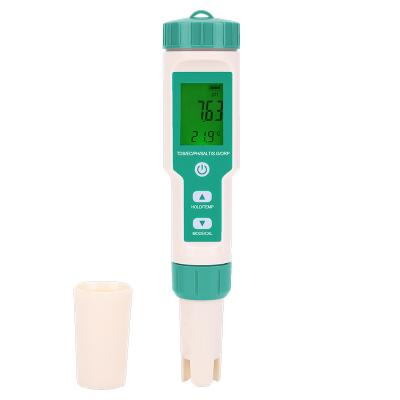 China water meter measuring tool 7 in 1 pen S.G TDS EC pH Salinity ORP Meter Temperature Tester PH-M07 for sale