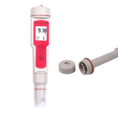 China TOP professional ph/ec/tds/temp meter for fish farming with backlight 210mm*80mm*50mm for sale