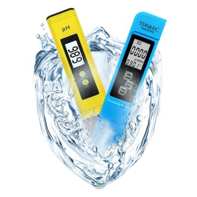 China A Portable Handheld Portable PH Meter Tester Pen Type 22*10mm Aquarium Sensor EC TDS Digital PH Meter pH Medidor for sale