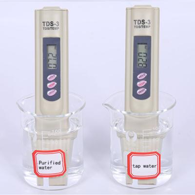 China Portable Factory Outlet Digital Purity Water Quality Testing TDS-3 Meter 155*31*23mm for sale