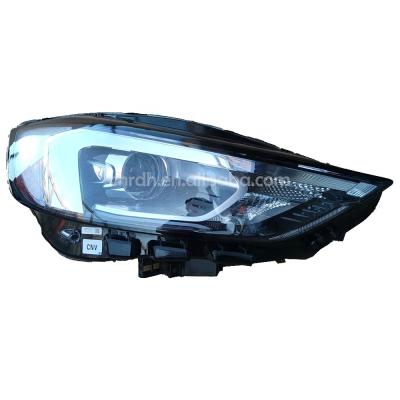 China Ignition Original Used Automobile Headlight Assembly Warning Fit For Ford Edge 2019-2021 Year With Blast Full LED Faro Plug And Play Lamp for sale