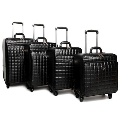 China Factory Price PU Factory 22 Inch Luggage 3 Piece Suitcase Set With High Quality for sale