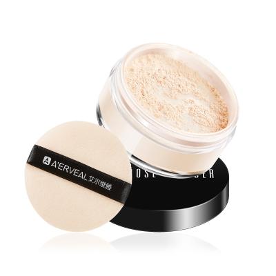 China Concealer Private Label Matte Loose Powder Waterproof Mineral Sunscreen Powder Face Setting Makeup Base Powder for sale