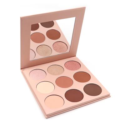 China Waterproof Custom Matte Bronzer Concealer Contour Palette Pressed Powder for sale