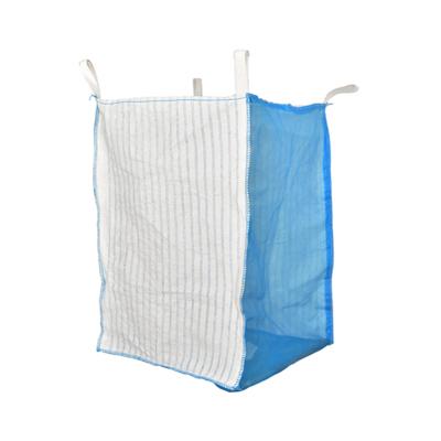 China Big Breathable Hot Sale PP Breathable Jumbo Bags Mesh Bag 1500kg 2000kg For Firewood Te koop