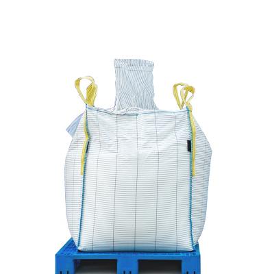 China Conductive Big Bag Type C Conductive FIBC Anti Static Bulk Bag For Hazmat Chemicals zu verkaufen