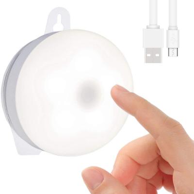 China Wireless Touch Switch Rheostat DIY Stick On Lamp Dimmable Faucet Touch LED Night Light Sensor Rechargeable Light With Timer for sale