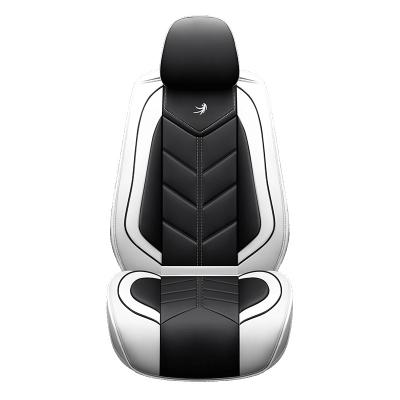 China Unique Design Hot Selling Eco-Friendly All Seasons Leather Universal Custom Car Seat Cover Set for sale