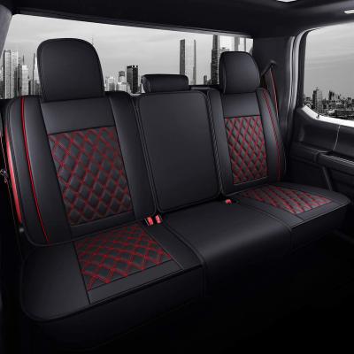 China Entry Luxury New Arrival Seat Protector Leather Luxury Car Seat Cover Set Universal Car Seat Covers for sale