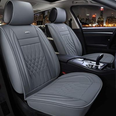 China Universal Leather Waterproof Car Seat Cover Luxury Customized Luxury Business / OEM Customized Car Cushions for sale