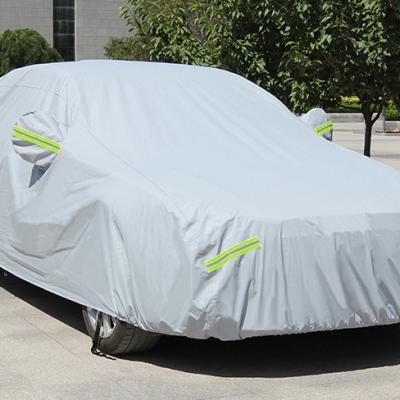 China Water Proof Car Cover Custom Retractable Automobile Covering Waterproof Outdoor Waterproof Protective Car Cover for sale