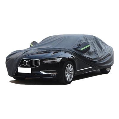 China Fashion Manufacturer Professional Gray Universal Rainproof PVC Car Covers for sale