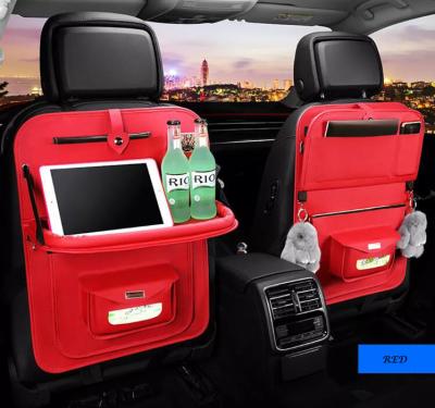 China OEM Automobile Car Back Seat Pocket Colorful Felt Storage Bag Luxury Lasted Organizer for sale