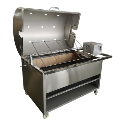 China Factory Direct Sales Adjustable Size Roast Whole Lamb Grill Roasting Oven Bbq Grills Stainless Steel for sale