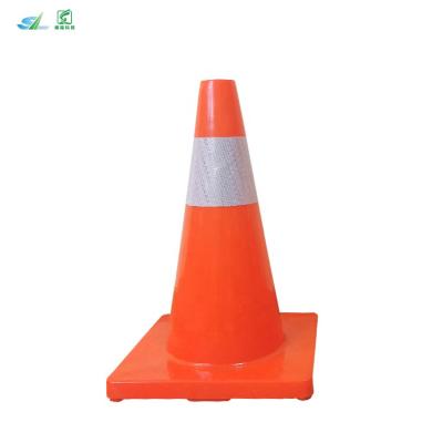 China One Piece 18 Inch Traffic Road Cones New Construction Red Traffic Cone for sale