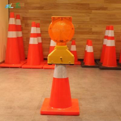 China Traffic Highway Factory Price Road Safety Plastic Flexible Black Base Orange PVC Traffic Cone for sale