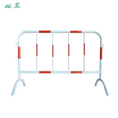 China Crowd Control System Customize Painted Steel Traffic Safety Barrier for sale