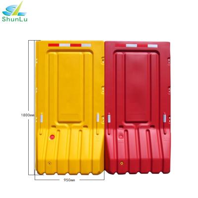 China HDPE Construction Barricade Water Filled Fence Plastic Fence for sale