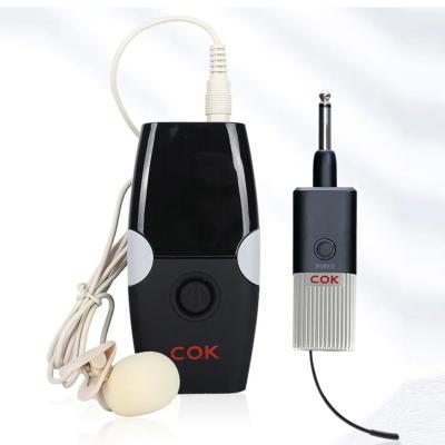 China 80M One PC portable microphone toilet MIC UHF noise canceling miniature spl sensitive dynamic lavalier capsule with 6mm USB receiver for sale