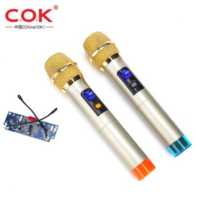 China Handheld Microphone UHF Microphone Price MIC Wireless Microphone Amplifier Home Wireless Cheap Antenna Handheld Microphone for sale