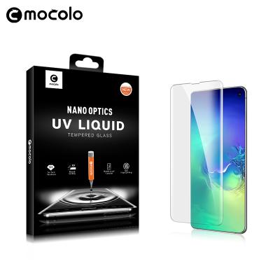 China 2.5D/3D Full Coverage Adsorption UV Light Tempered Glass Automatic Nano Screen Protector For Samsung S10/S10 Plus for sale