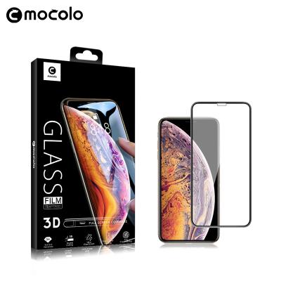 China 2.5D/3D Outer Full Coverage 9H Hardness Tempered Glass 3D Screen Protector For Apple iPhone XS for sale