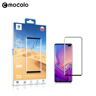 China 2.5D/3D Full Cover 3D Full Coverage Protector For Samsung S10 Tempered Glass, Fingerprint To Open S10 Plus Screen Protector for sale