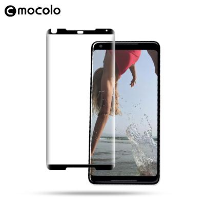 China Mocolo Full Coverage 2.5D/3D Flexible Screen Protector Hot Selling Custom Tempered Glass Screen Protector For Google Pixel 2 XL for sale