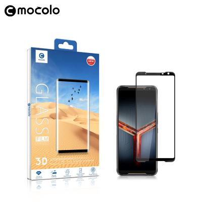 China 2.5D/3D Full Cover 9H 3D Tempered Glass Film Edge Full Coverage Screen Protector For Asus ROG Phone II for sale