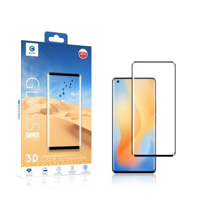 China 2020 China Manufacturer Full Coverage 3D Full Cover 3D Curved Screen Protector Tempered Glass For Vivo X50 Pro Screen Protector Film for sale