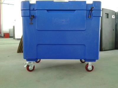 China 310Litre Heavy Duty Blue Dry Ice Storage Container for sale