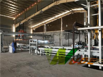 China Automatic Embossing Double Sided Synchronous Laminating Line Reliable Performance for sale