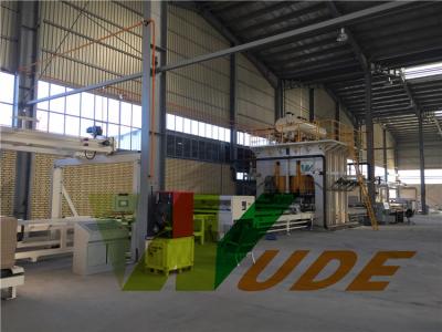 China Melamine Laminated Particle Board Lamination Machine High Efficiency Automatic for sale