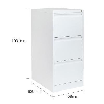 China Home 3 Drawer Mobile Storage Storage Cabinet Office Metal Steel Filing Cabinet for sale